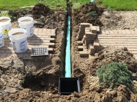 landscape drainage & drain tile